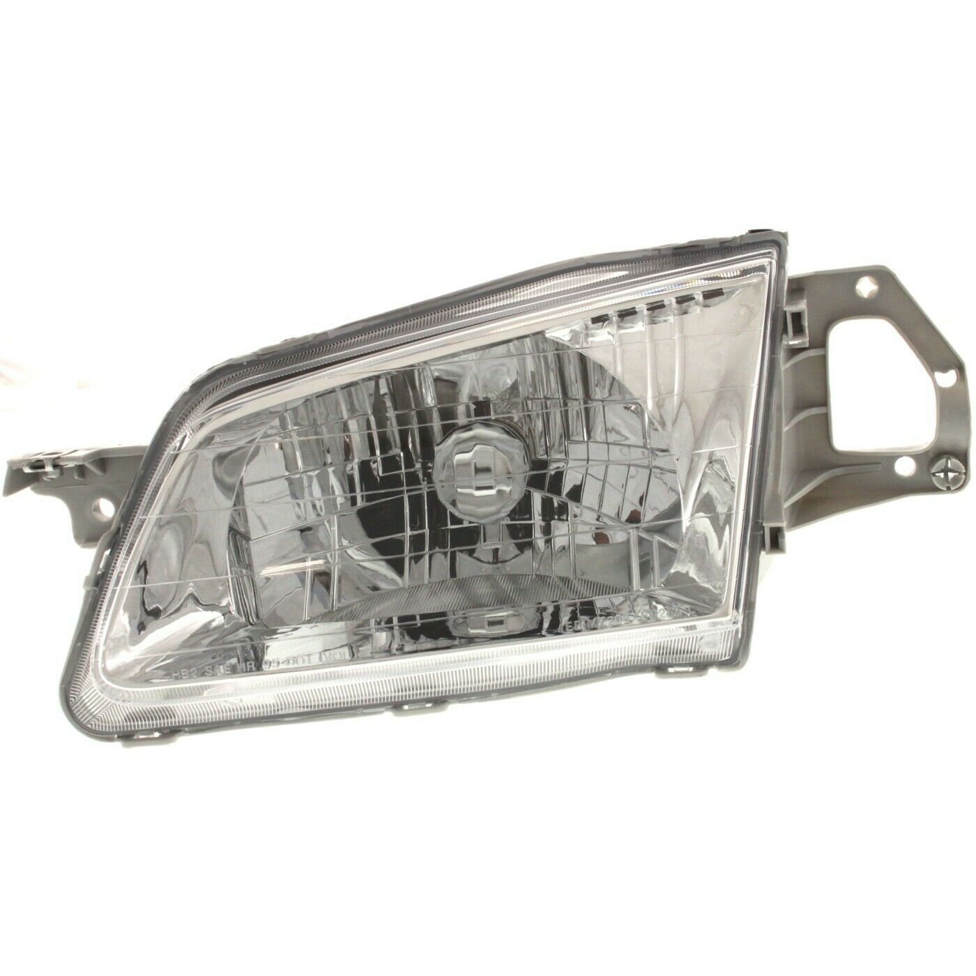 Headlight Set For 1999-2000 Mazda Protege Sedan Left And Right With Bulb 2Pc