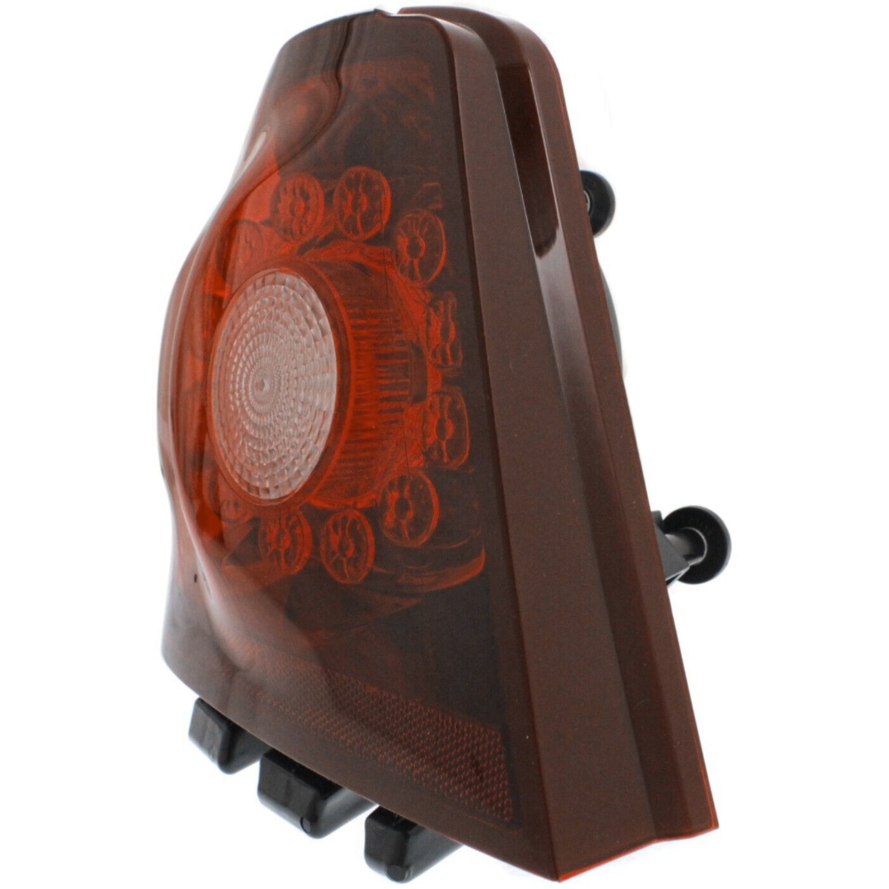 Halogen Tail Light For Dodge 11-14 Avenger Sedan Left Clear/Red Lens W/ Bulbs