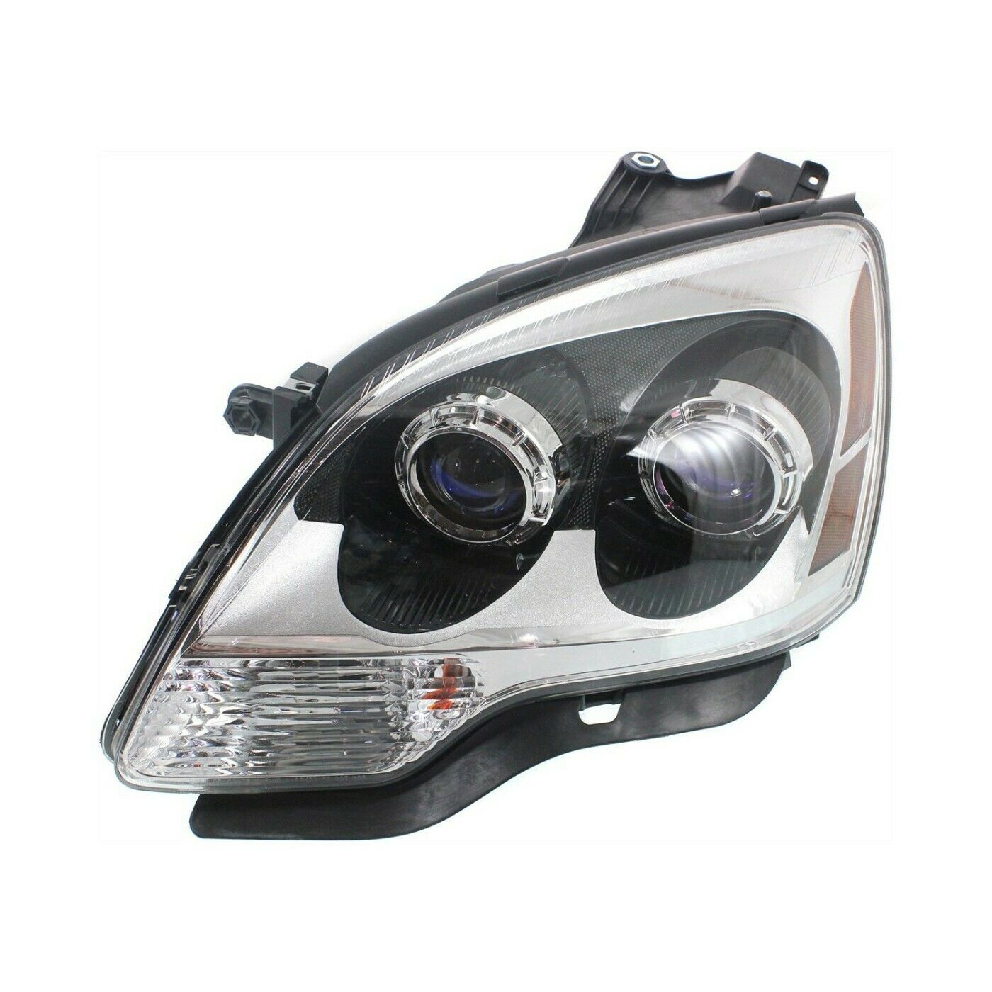 Replacement Halogen Projector Headlight Pair For 2007-08 Acadia W/ Bulb