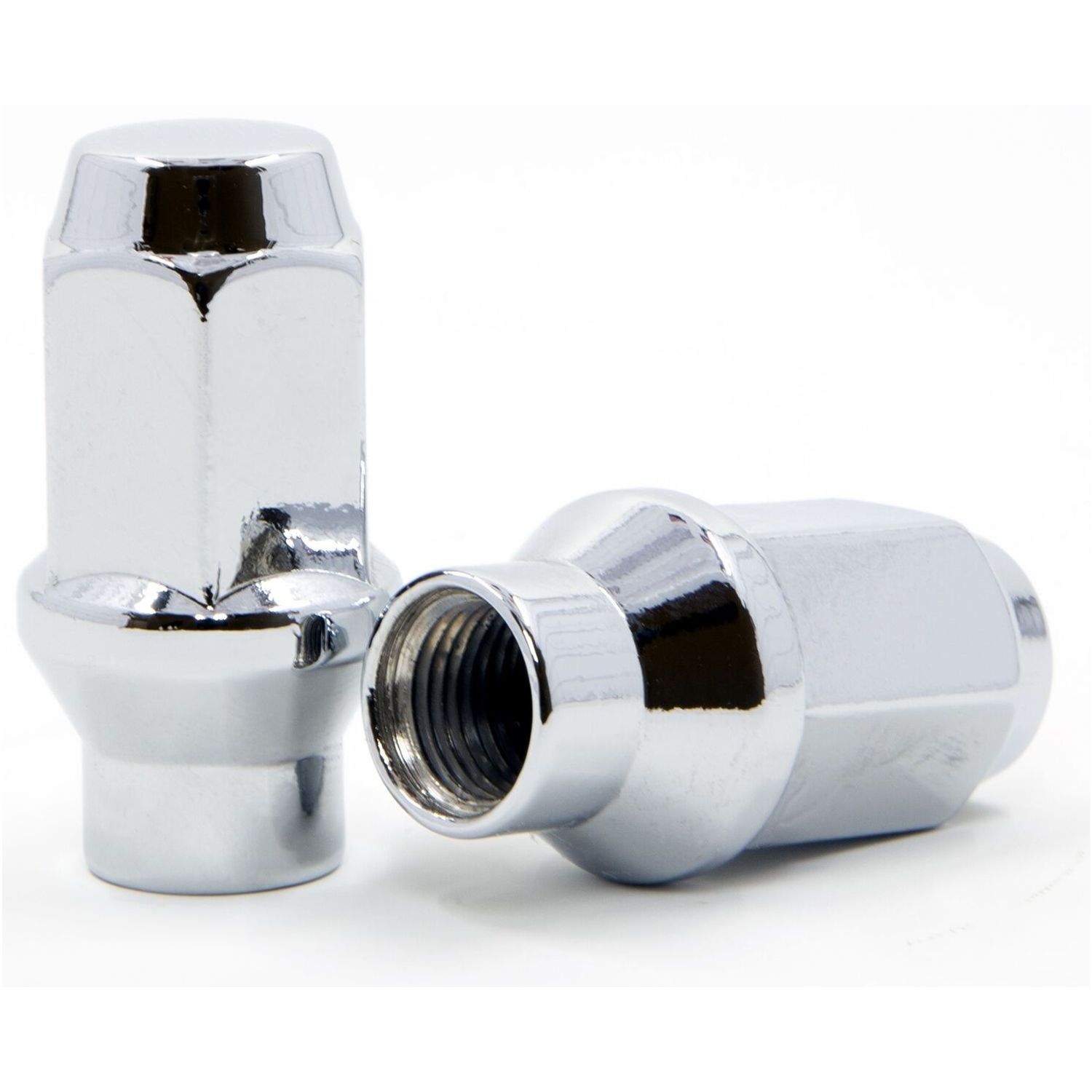 Chrome ET Style Conical Lug Nuts 12x1.5 3/4" Hex Set Of 20