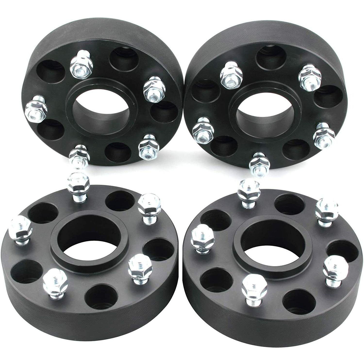 For 97-06 TJ SE 5x4.5 To 5x5 Wheel Adapters Hub 1.25" Adapt JK Wheels On TJ YJ