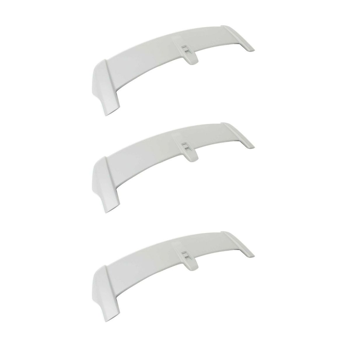 3 Sets Of - Trunk Spoiler Rear Wing For 2007-2011 Honda CR-V Sport Utility