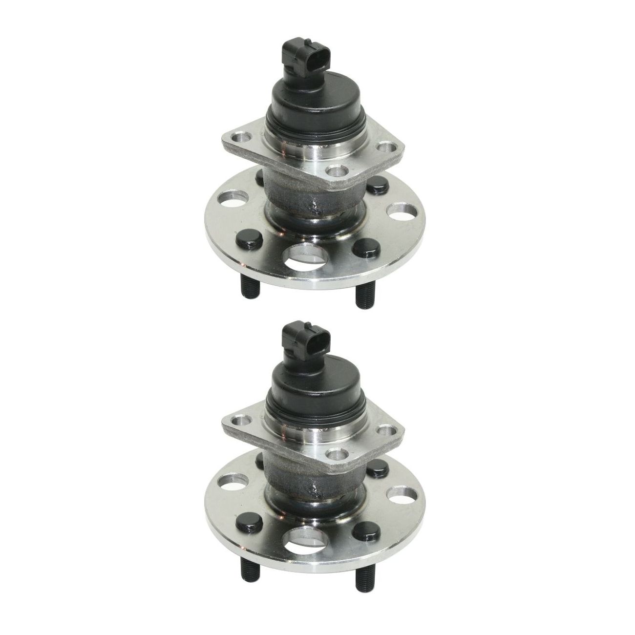 2 Sets Of - Rear Left Or Right Wheel Hub & Bearing For 1991-2002 Saturn SW Series