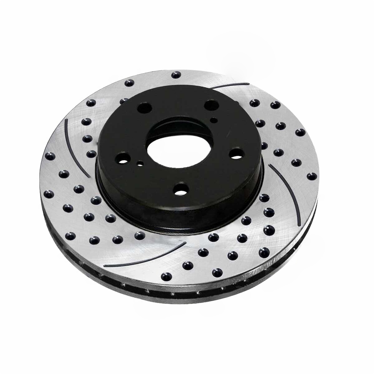 Front Drilled Slotted Brake Rotors Pair 2 For Lexus Pontiac Scion Toyota LR
