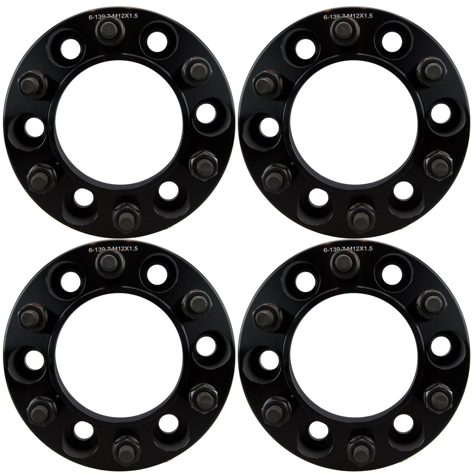 4pc 6x135 Wheel Spacers 2" Thick Hubcentric Ford F150 Expedition 2015-2018