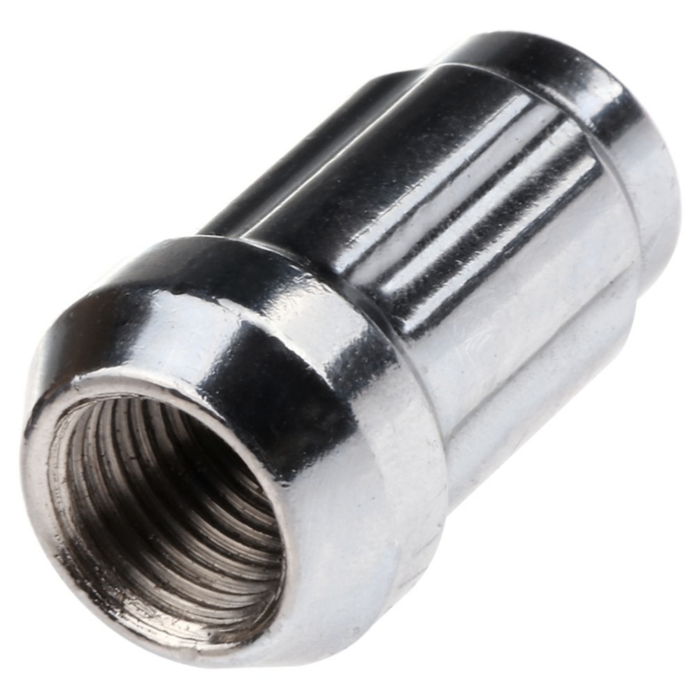 20-pcs Chrome Finish 1/2"-20 Spline Acorn Closed End Lug Nuts For Ford Jeep