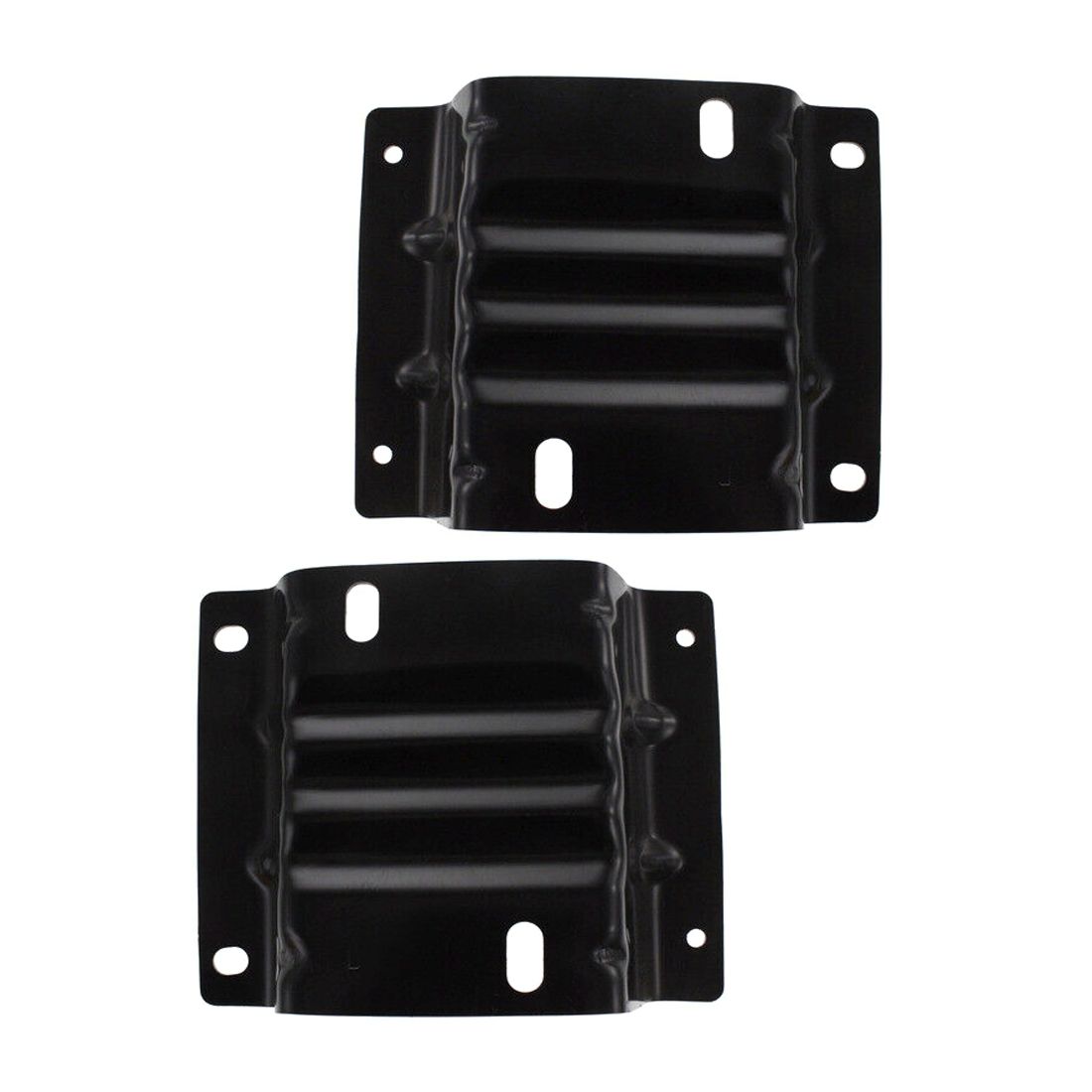 For 2008-2021 Ford E-350 Super Duty Bumper Brackets Set Front