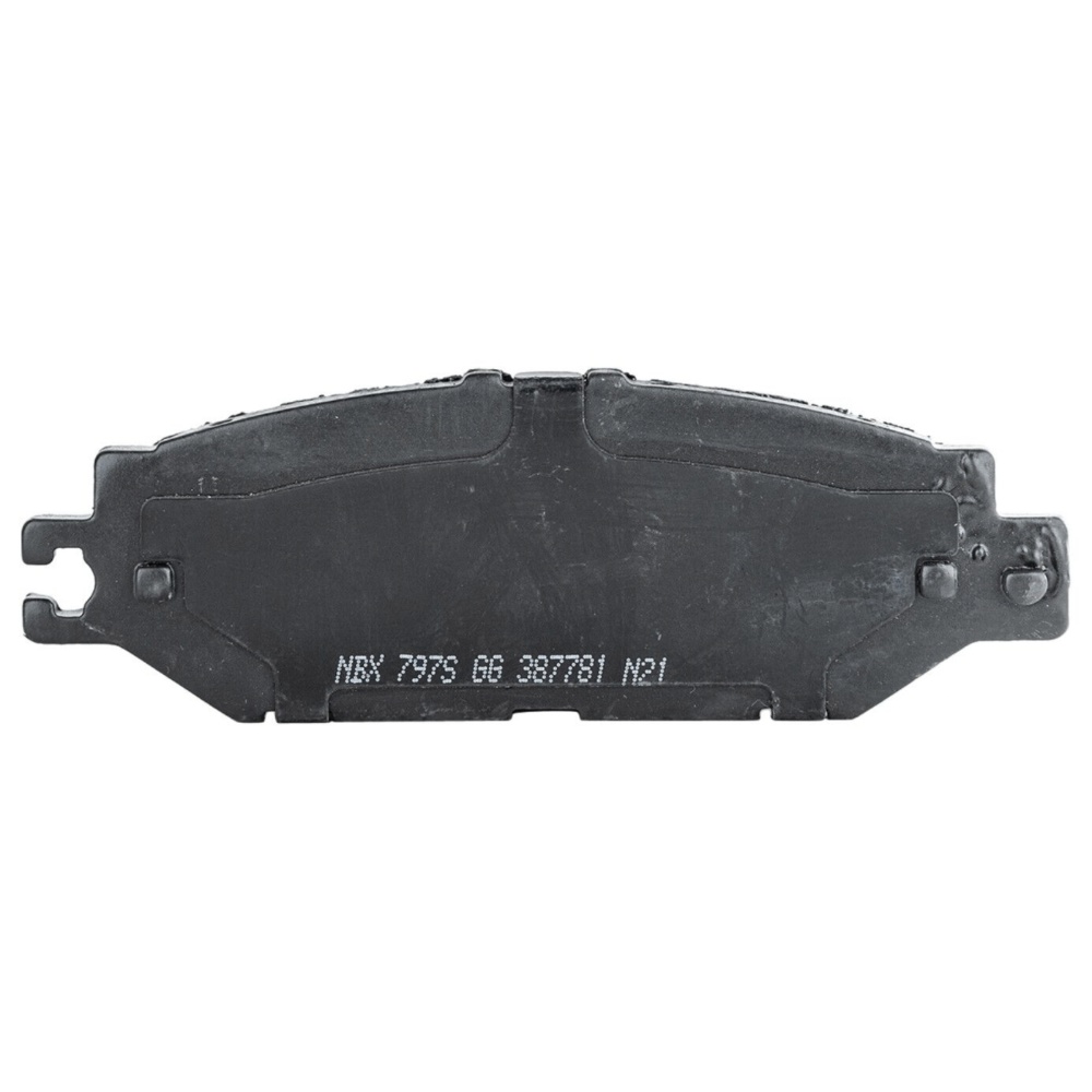Rear Ceramic Brake Pad Set For Lexus 1993-2000 LS400 Base Sedan 2-Wheel Set