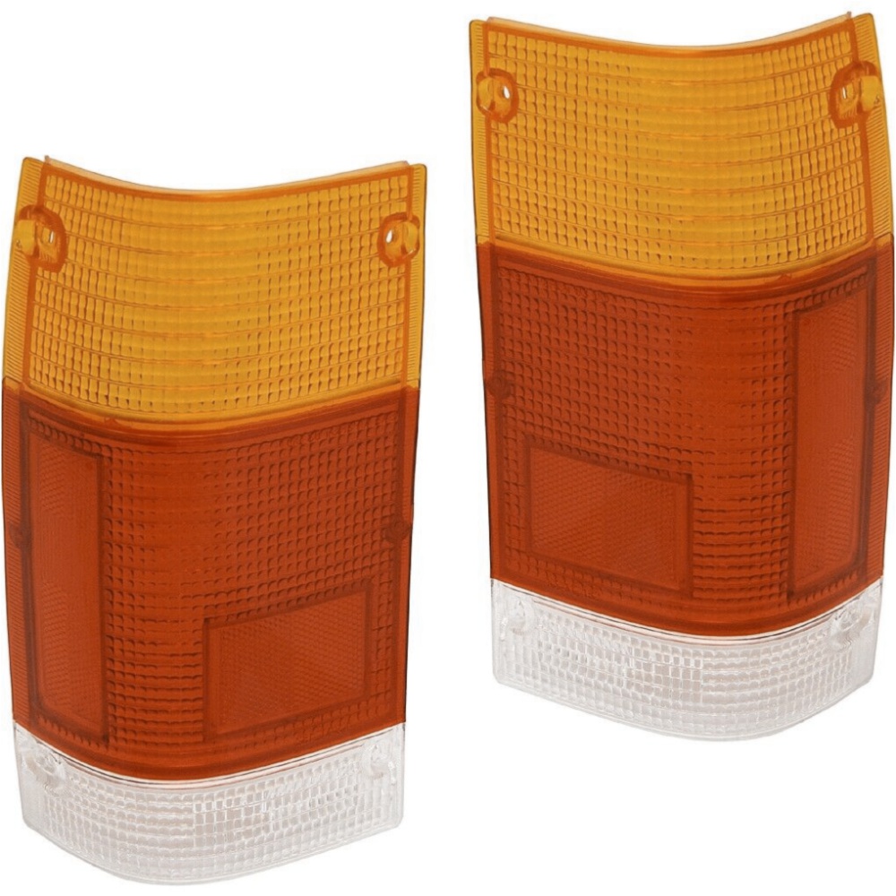 New Taillight Tail Light Lens Taillamp Brakelight 2pcs Left & Right B2200 Pair