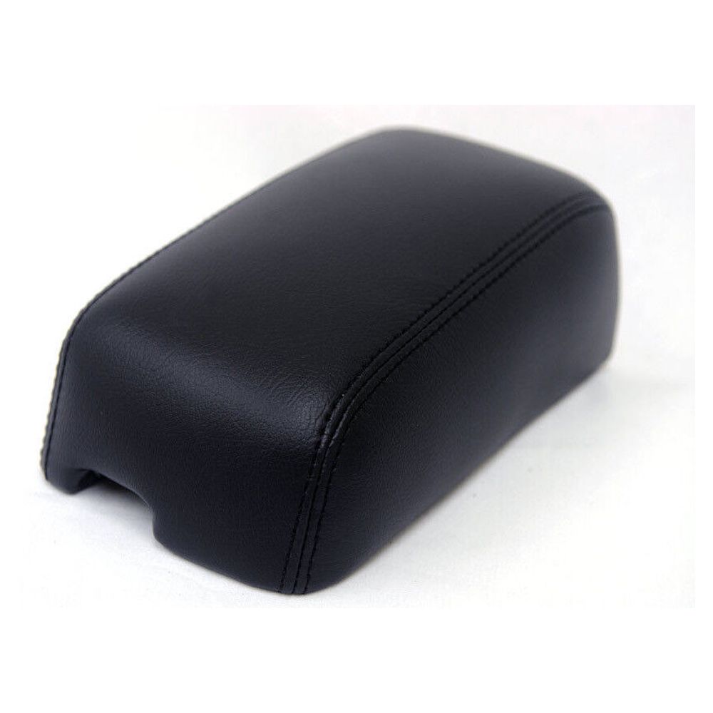 Center Console Armrest Leather Synthetic Cover For Mitsubishi 97-02 Mirage Black