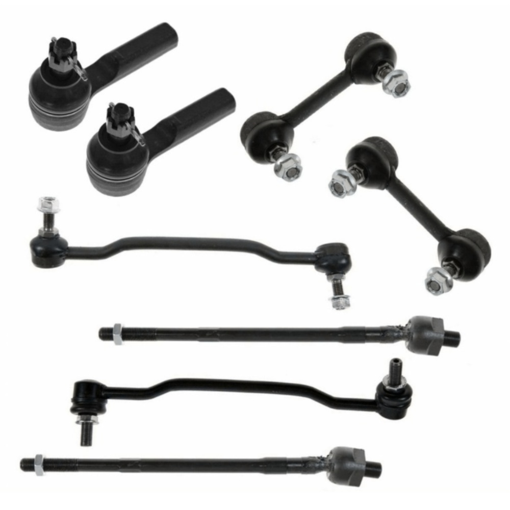 Tie Rod End & Sway Bar Link Kit LH Set Of 8 For Nissan 02-06 Altima 04-08 Maxima
