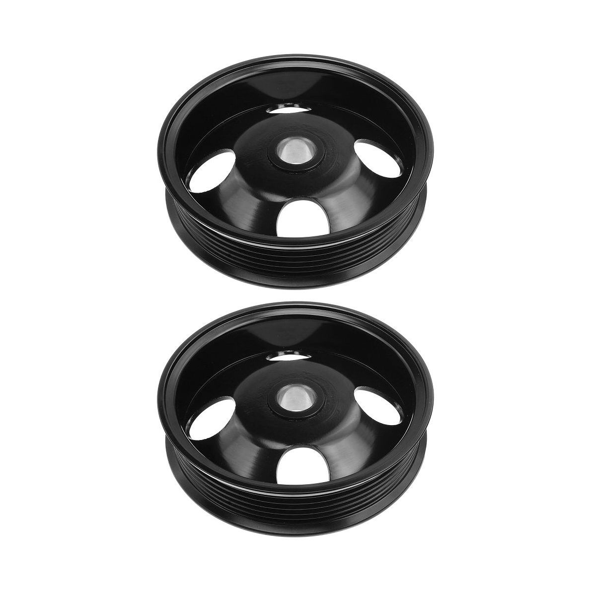 2 Sets Of - Power Steering Pump Pulley For Buick LaCrosse 10-16 Cadillac SRX Chevy