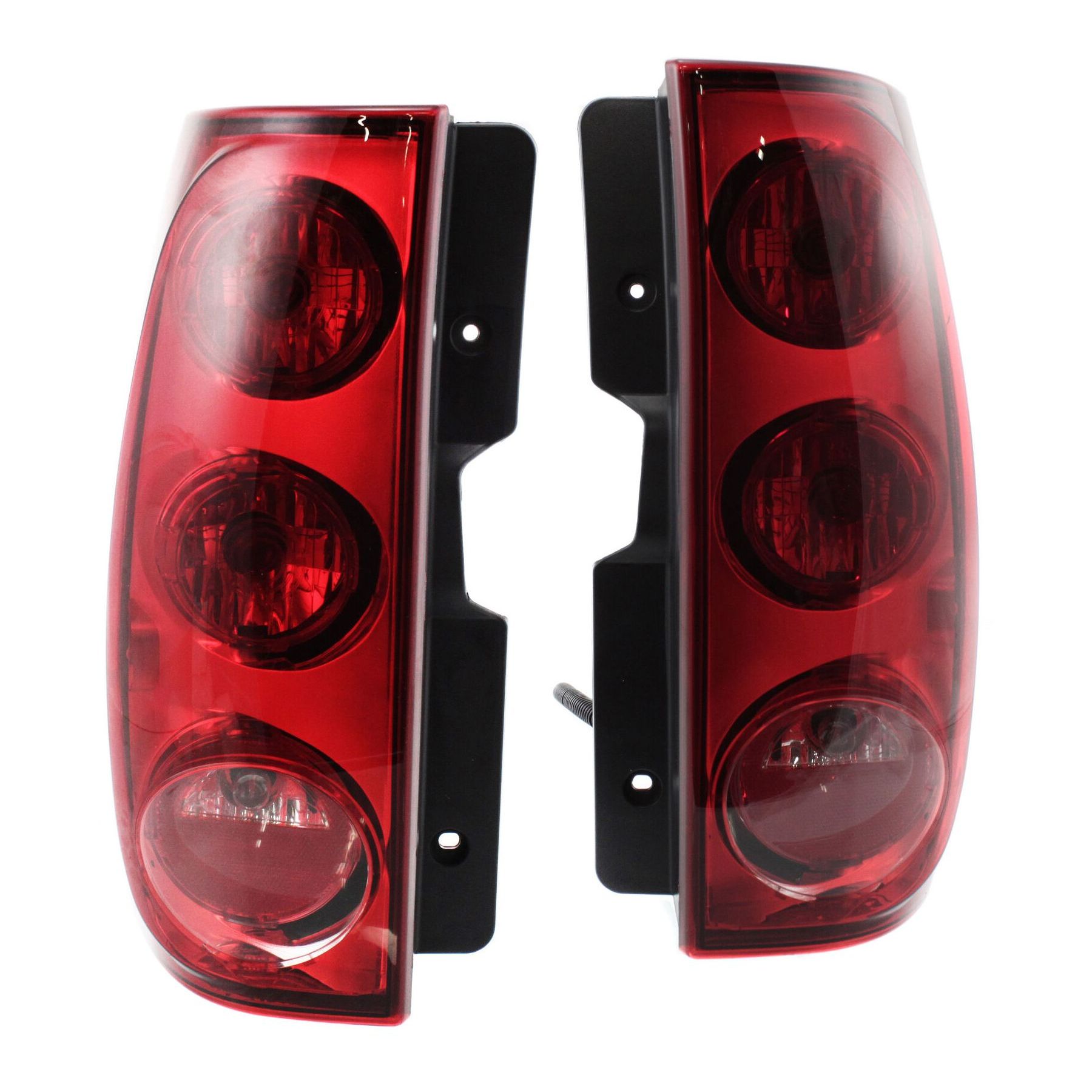 Tail Light Lamp Set Assembly For 2007-2014 Yukon SLE Left And Right With Bulb