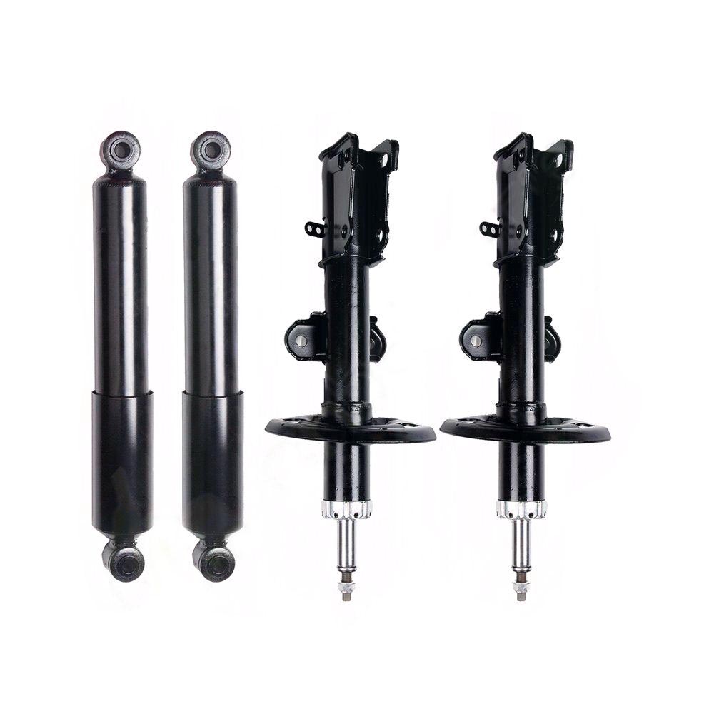 For 08-10 Town & Country 08-10 Grand Caravan 4pcs Front Rear Side Shock Strut