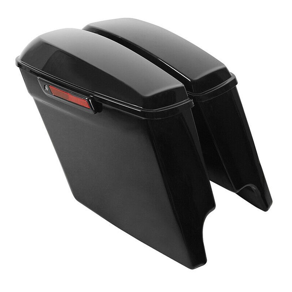 5" Stretched Saddlebags Rear Quarter Road For 2009-2013 Electra Glide Flhx