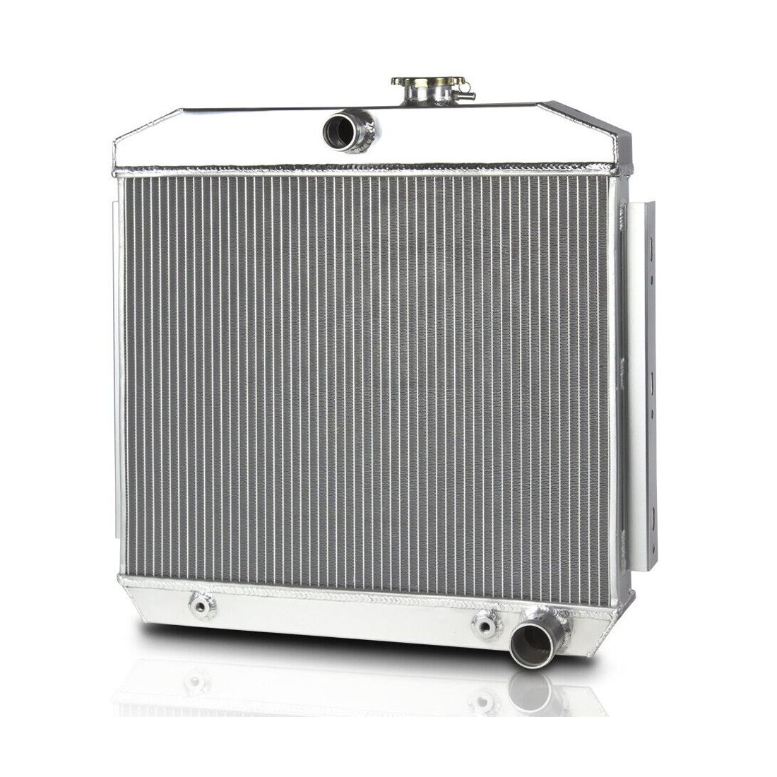 For 55-57 Nomad A86536-355CBSAR 150/210 V8 [TRI ROW CORE] Aluminum Radiator