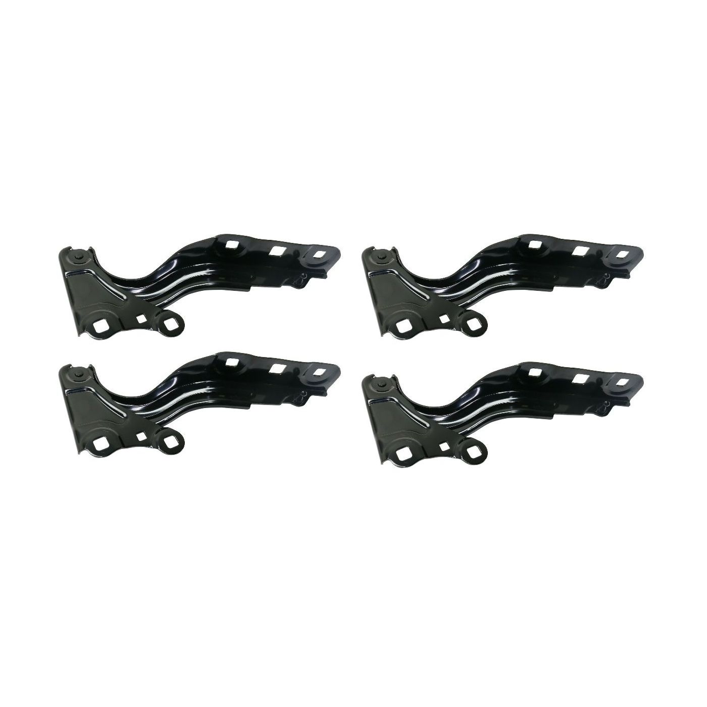 4 Sets Of - Hood Hinges Driver Left Side For 18-21 Traverse Sport Utility LH Hand