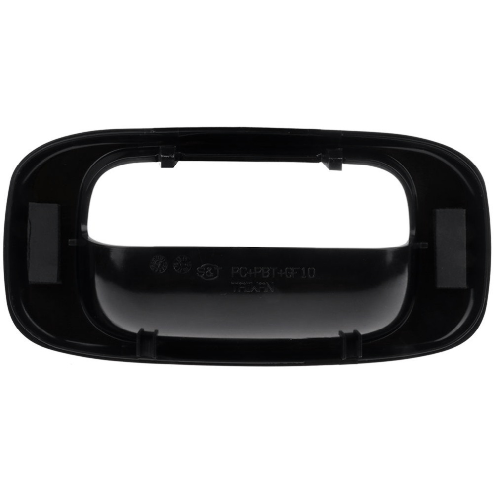 Tailgate Handle Bezel For 99-2006 Chevrolet Silverado 1500 Set Of 2 Black