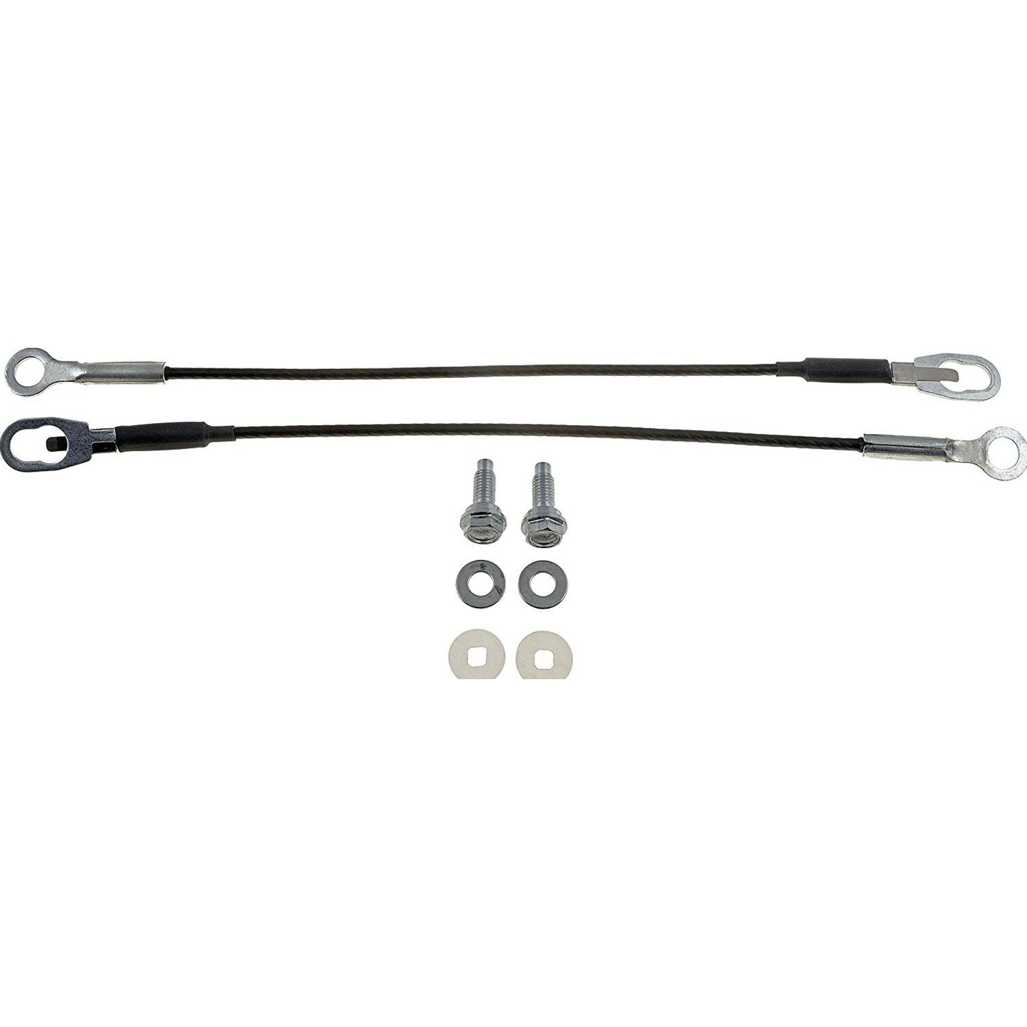 2 Rear Tailgate Cables Straps W/Bolts For 04-15 TITAN Extended Cab Pickup Truck