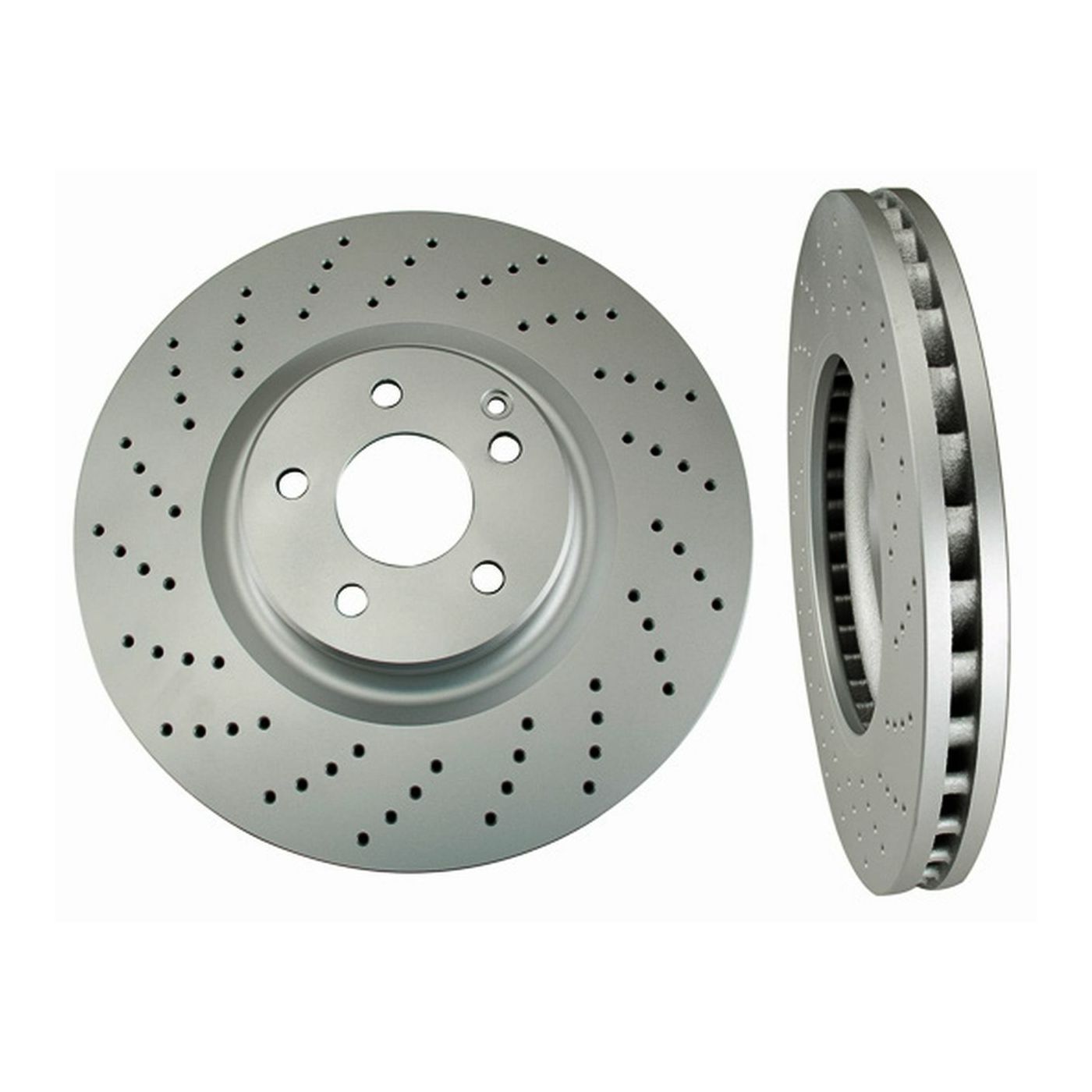 2 Front Brake Disc Rotor Kit For 11-14 Mercedes-Benz CL550 4Matic We Need Vin#
