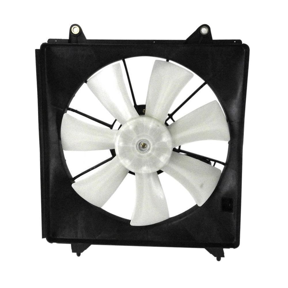 A/C Condenser Cooling Fan For 11-14 TSX Wagon Honda 08-12 Accord Coupe 4cyl