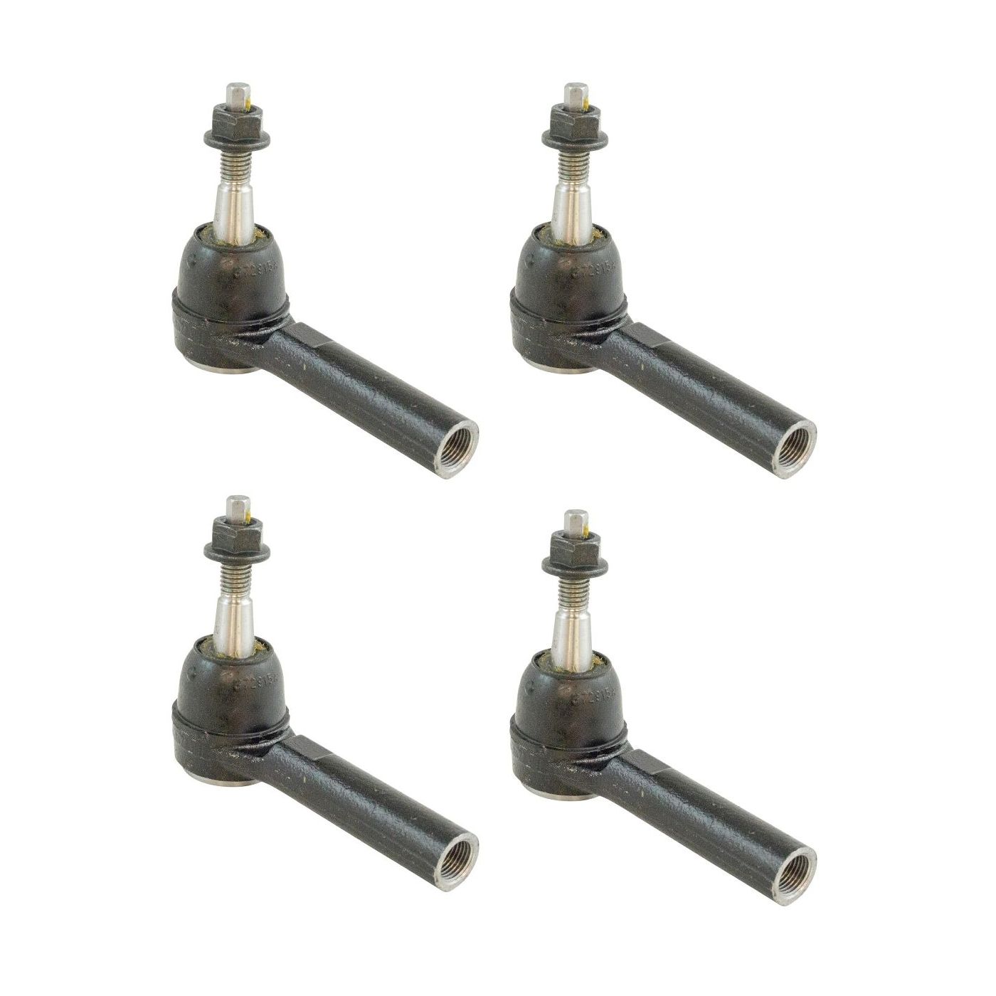 4 Sets Of - Front Outer Tie Rod End Assembly Driver Or Passenger Side For Buick Chevy