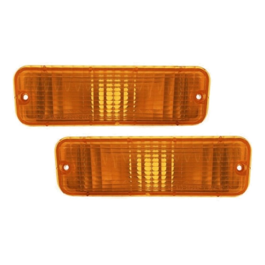 Turn Signal Light For Bronco II Ranger Plastic Lens Left & Right Side Set Of 2