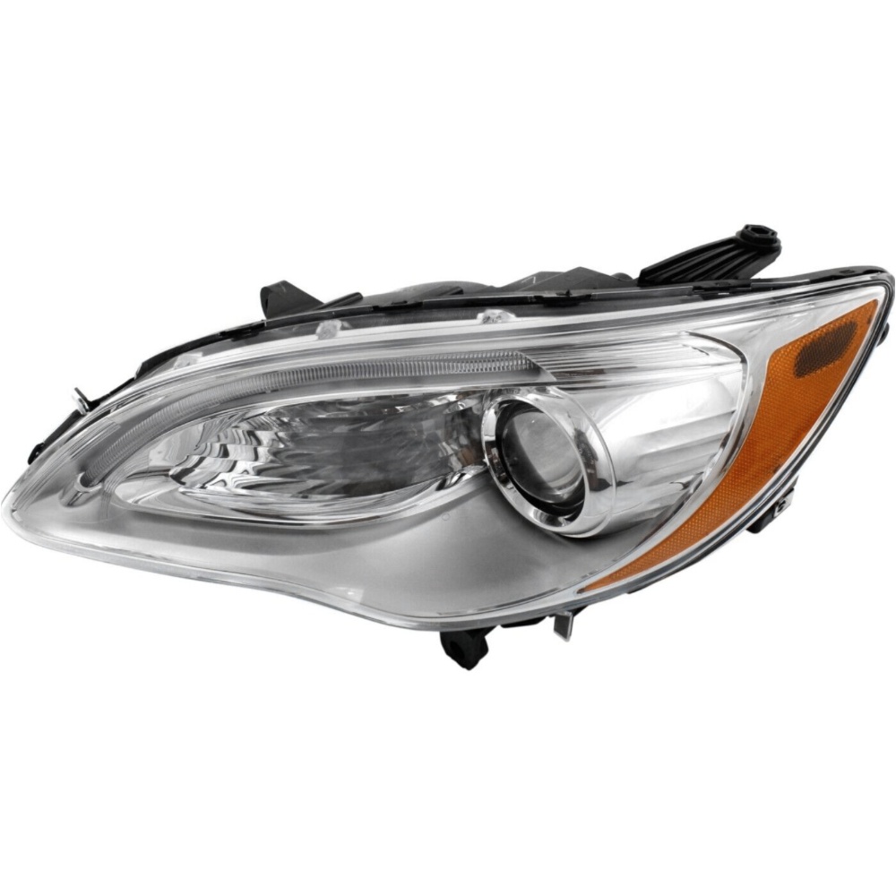 Headlight Set For Chrysler 2011-2014 200 Left And Right With Bulb 2Pc