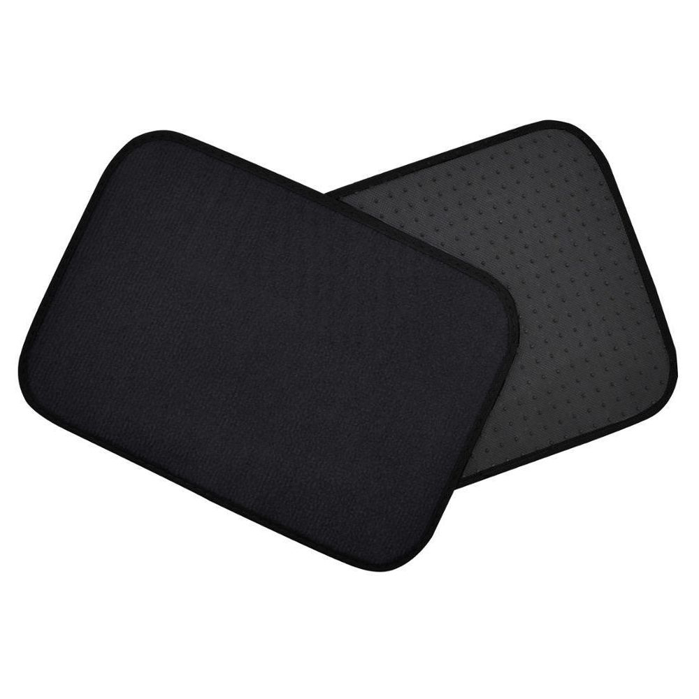 4pc Car Interior Solid Black Car Floor Mats Liner Pads For 15 Leon Mat Standard