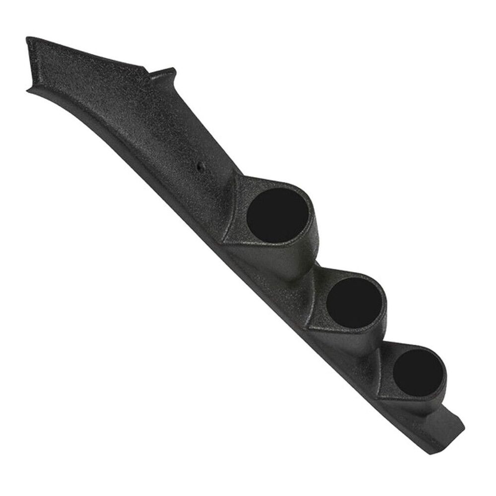 52mm Black Triple Pillar Gauge For GMC 1983-1991 S15 Jimmy Sport Utility