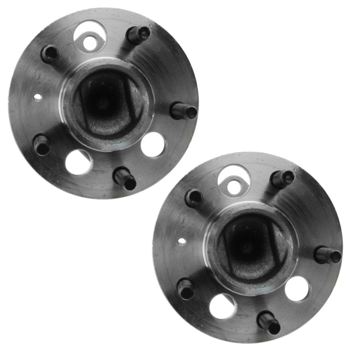 Rear Wheel Hubs & Bearings Set Of 2 For Buick Chevy Olds Pontiac W/ ABS