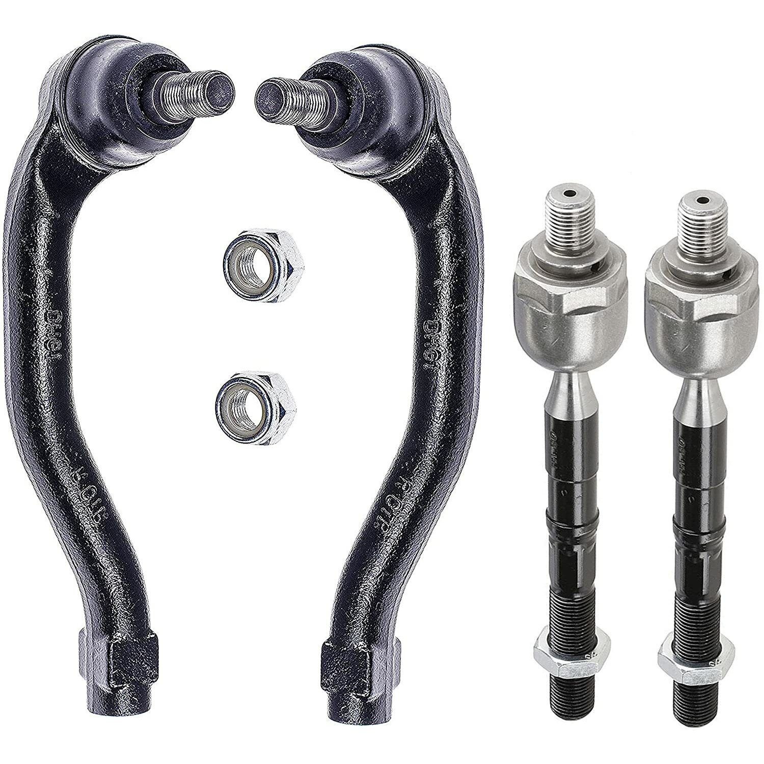 4 PC Inner/Outer Tie Rod End Kit Maxima , EV800770 ES800357 ES800358