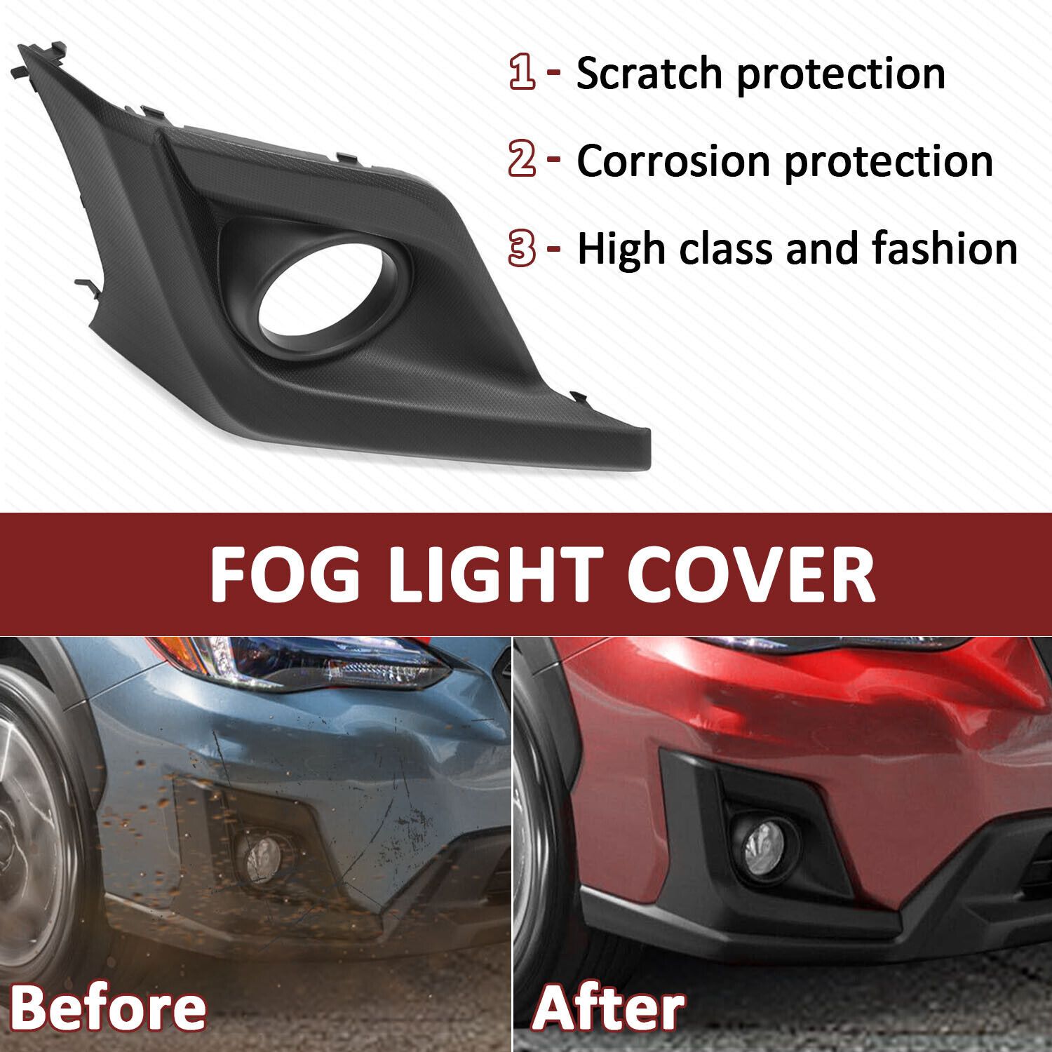 2 Sets Of - For 18-20 Crosstrek Sport Utility 57731FL082 XUV Passenger Side Fog Light