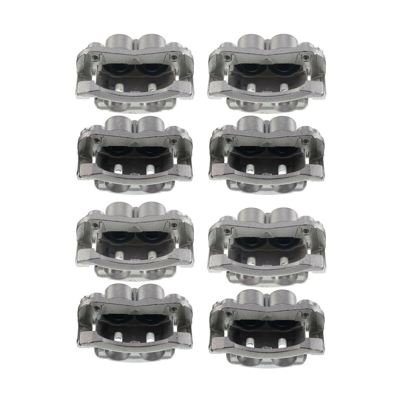 8 PCS - Brake Calipers For 2006-19 Armada QX56 QX80 Titan V8 5.6L Front Left & Right