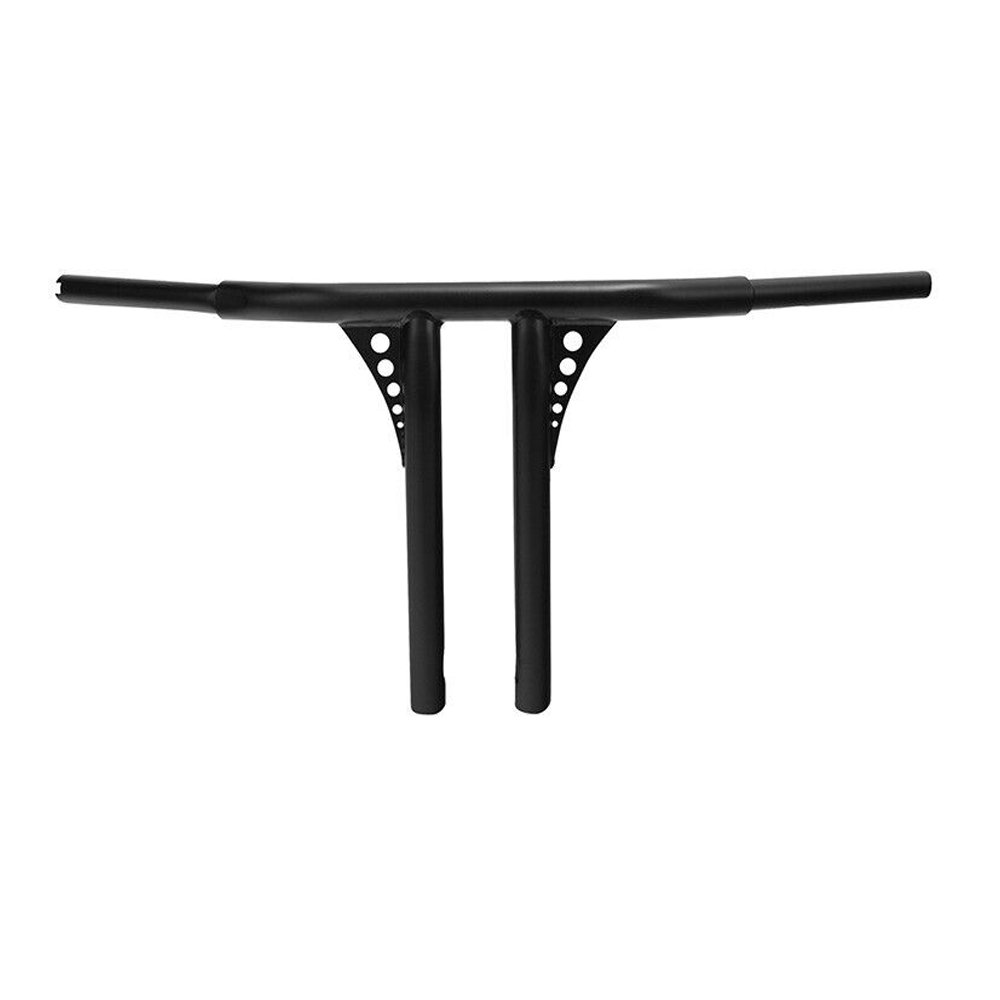 Black 16" Rise 1 1/4" T-Bar Bar Handlebar Fit For Harley-Davidson Harley
