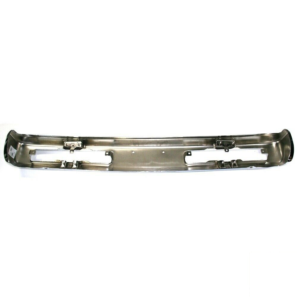 Chrome Front Bumper Face Bar For Nissan 1996-1997 Pickup 1-Piece Type Steel