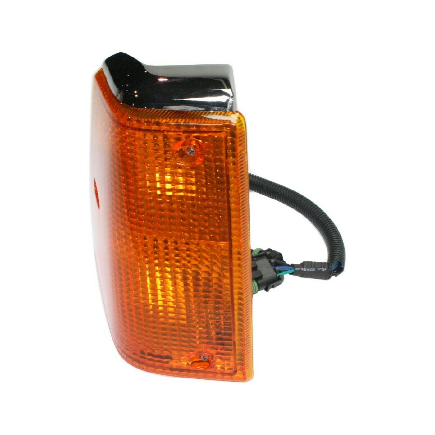Turn Signal Light Set For Volvo WC Volvo WI W/ Bulb(s)/Amber Lens LH & RH 2-Pcs
