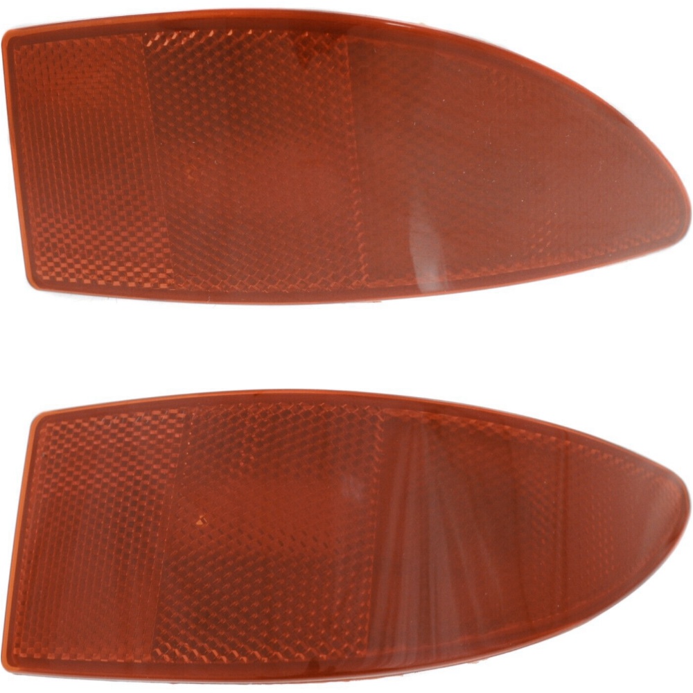 Bumper Reflector For Lexus 06-13 IS250 06-13 IS350 Set Of 2 Rear Left And Right
