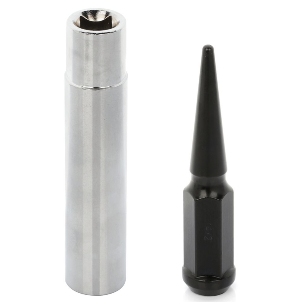 32 X 14x2mm Black Wheel Lug Nuts + 1 Key For Excursion F250 F350 SuperDuty