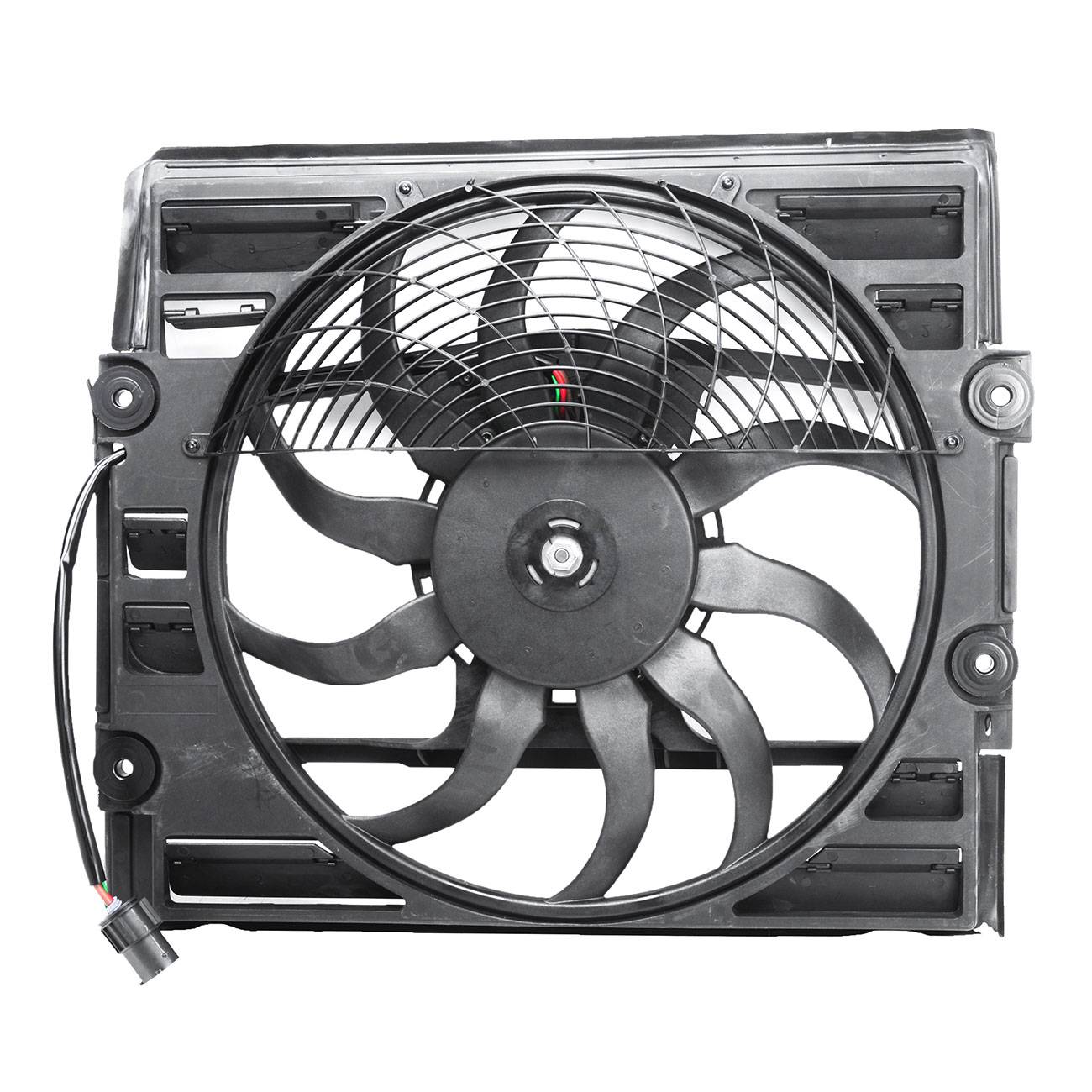 For 1999-2003 BMW Radiator Condenser Cooling Fan Assembly 64546921383