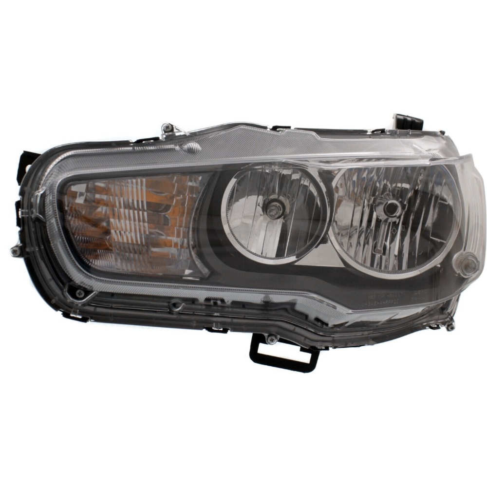 Headlight For 2009-2017 Mitsubishi Lancer Left With Bulb