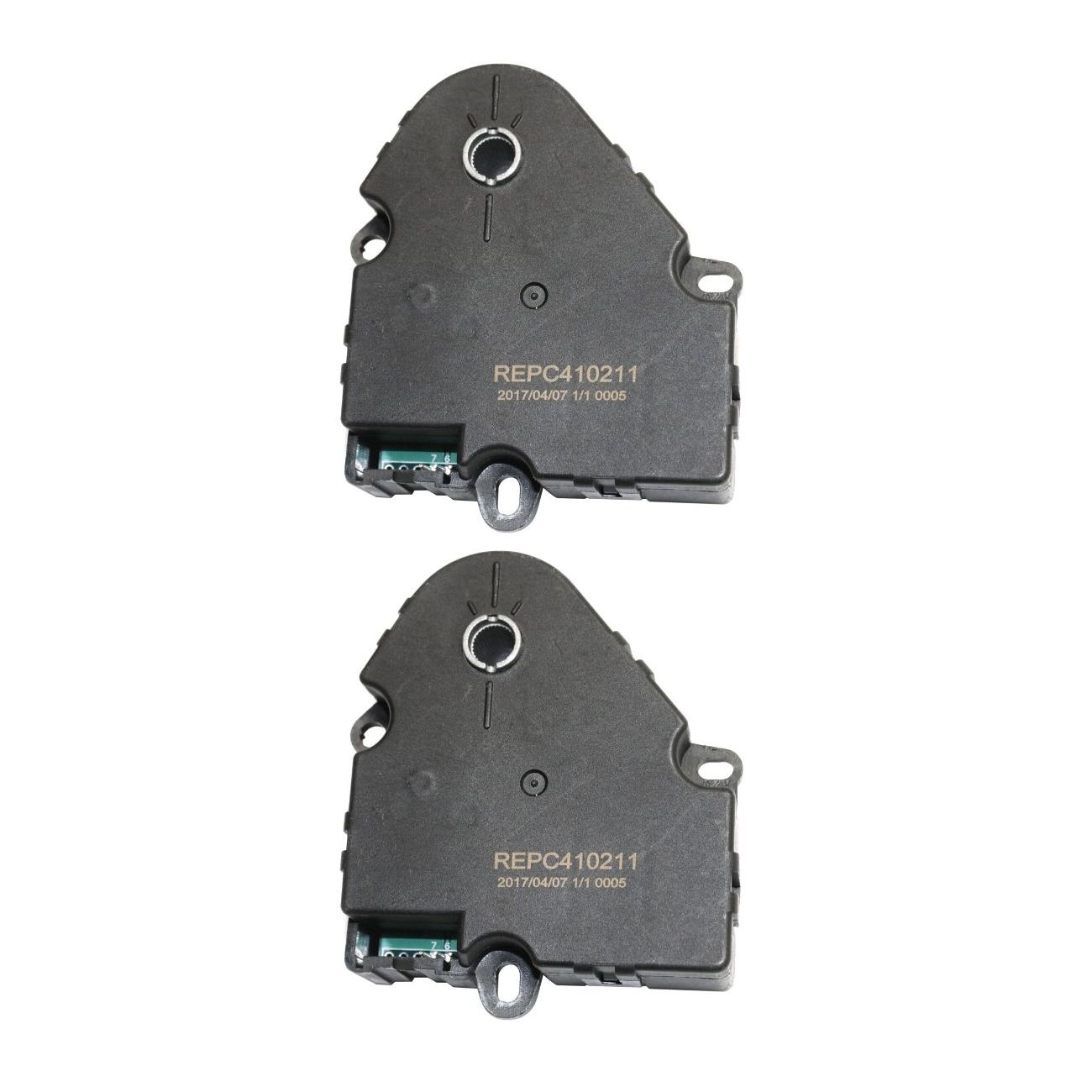 2 Sets Of - 89018678 52474795 89018373 Hvac Heater Blend Door Actuators For Chevy GMC