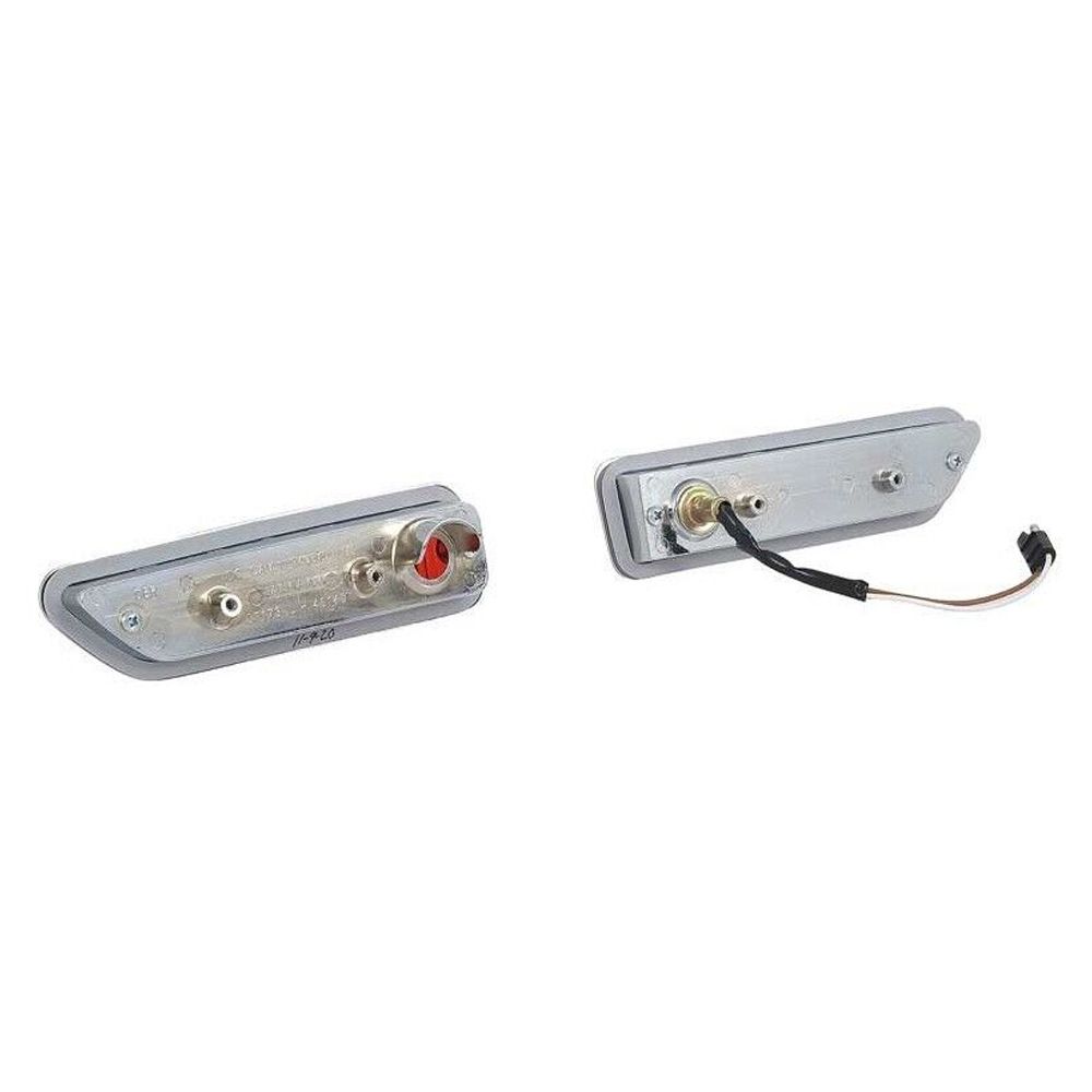For 70-71 Dodge Challenger Base U/K 4-pc Side Marker Lamp Set Front And Rear