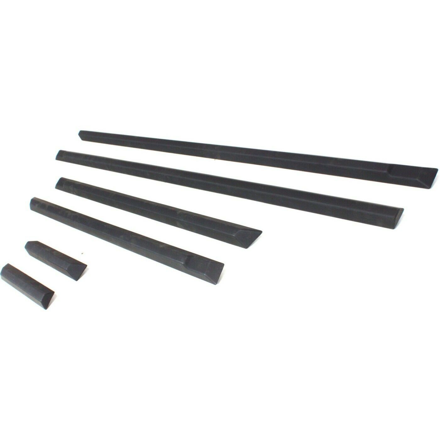 Set Of 6 Door Molding And Beltlines Front Driver & Passenger Side For BMW