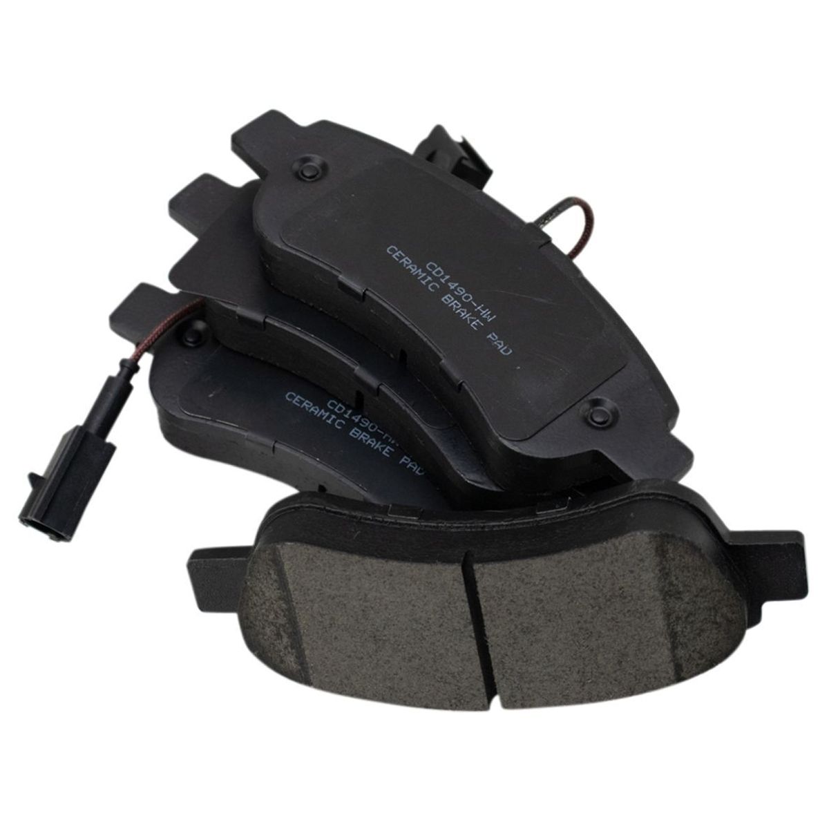 For 2014-2021 Ram 1500 2500 3500 ProMaster Rear Ceramic Disc Brake Pad Set