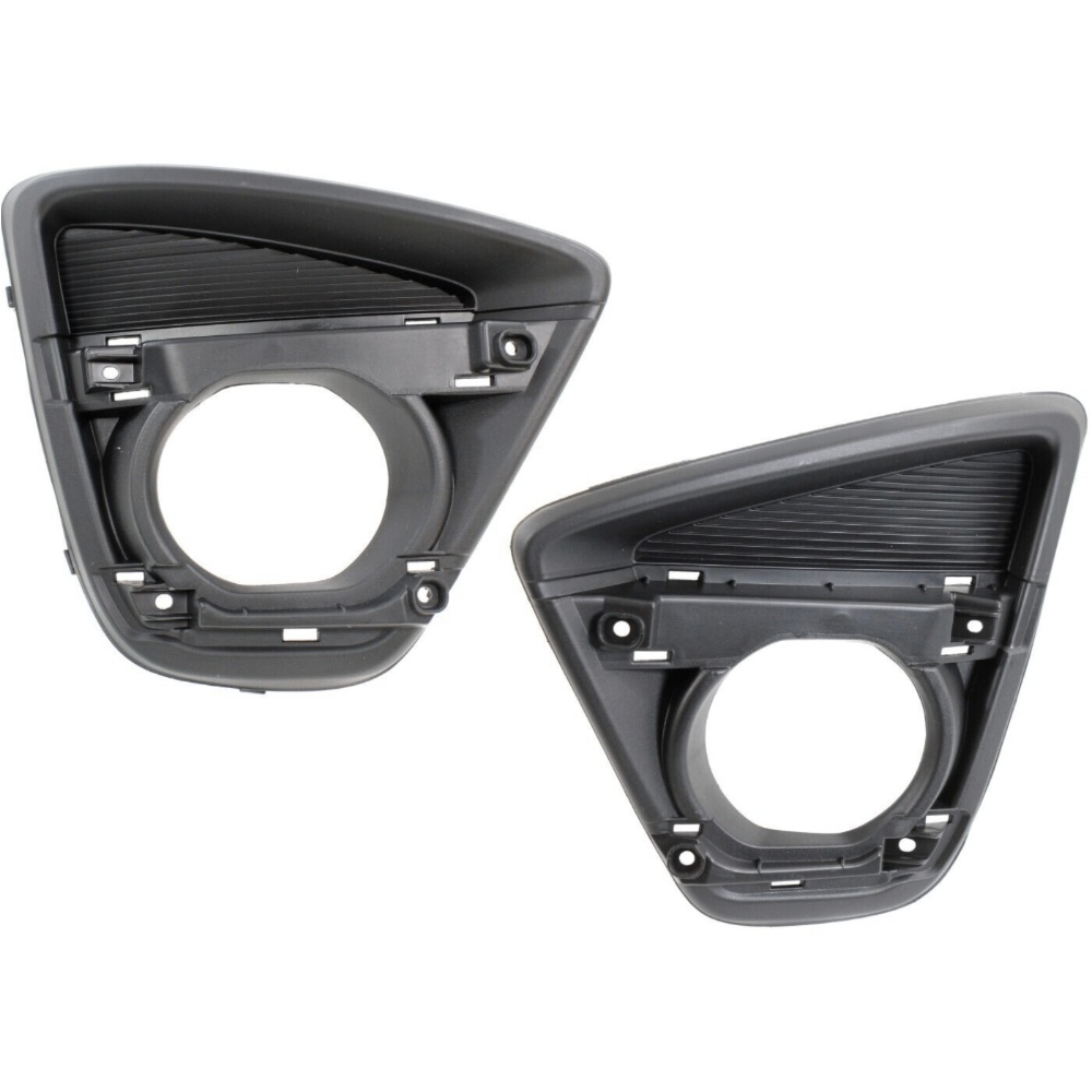 2 Sets Of - Fog Light Trim Set For CX-5 Left & Right Textured Black Plastic