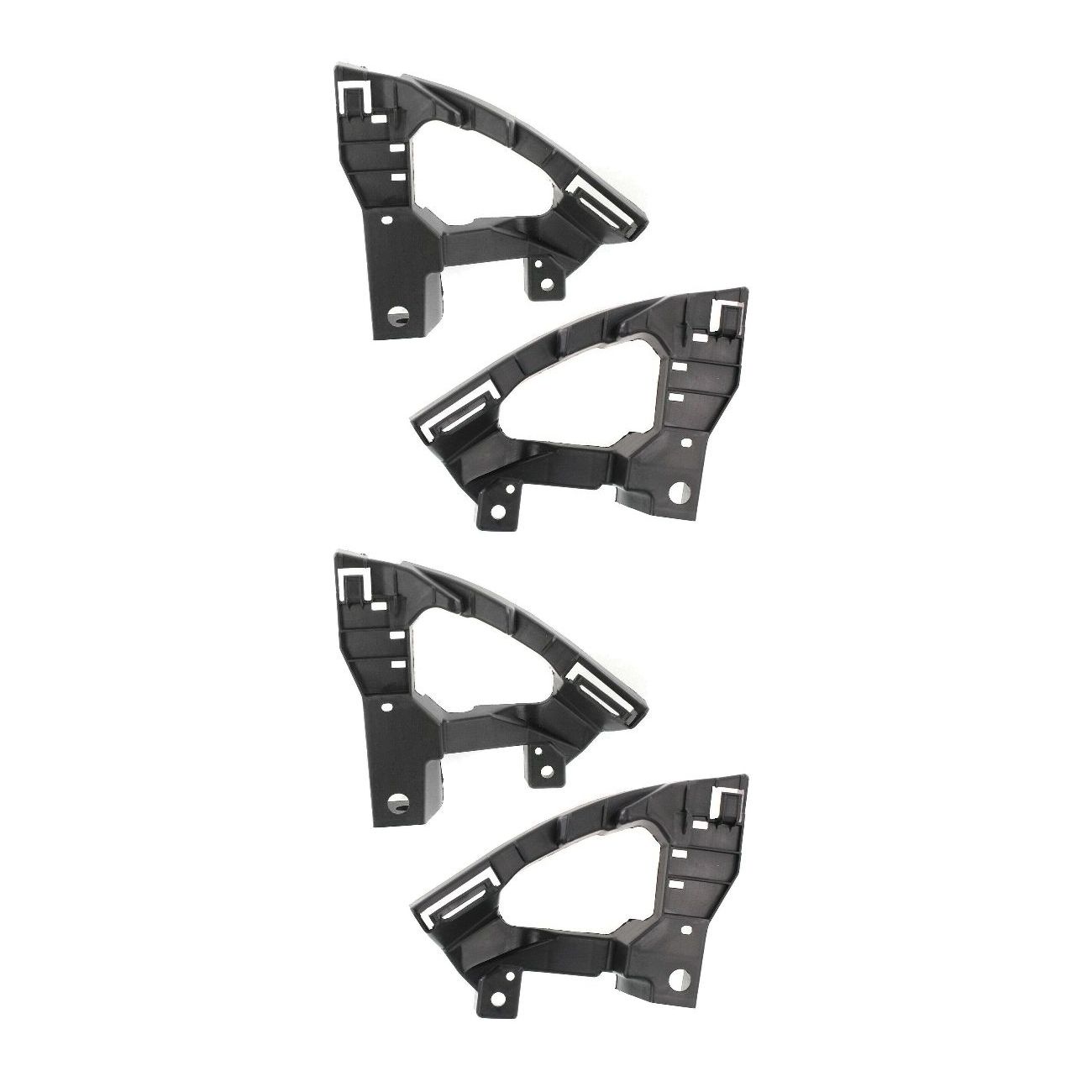 4 PCS - Bumper Bracket For 2016-18 Honda HR-V Side Cover Beam Set Front Left Right