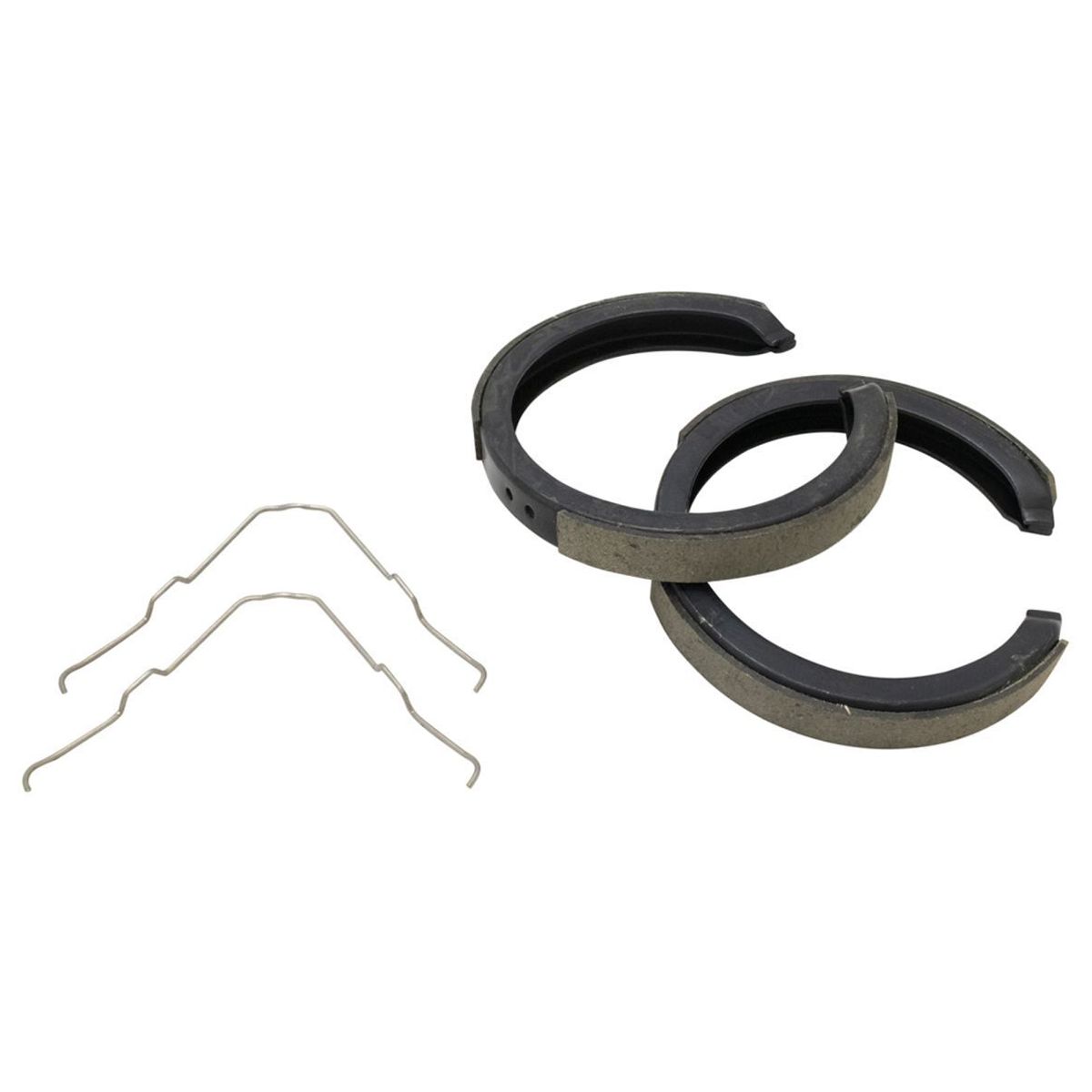 For 99-04 S10 LS Rear Ceramic Brake Pad & Performance Rotor With Parking Shoes