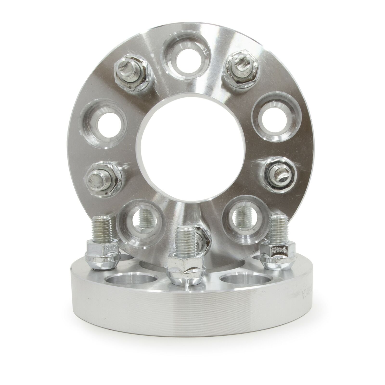 4 Wheel Spacers 5x4.5 To 5x4.5 1" Thick-12x1.5 Studs-For Acura Honda
