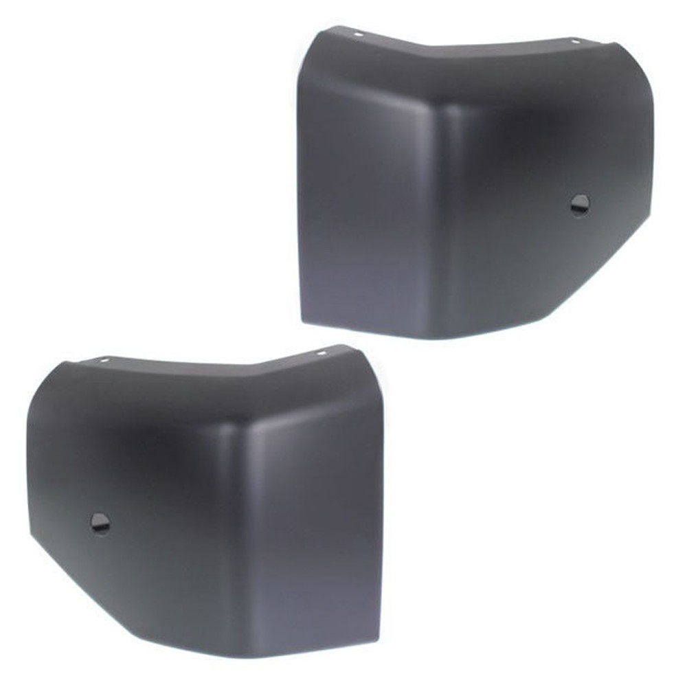 Armada Rear Bumper Face Bar Extension End Primed Left Right SET PAIR